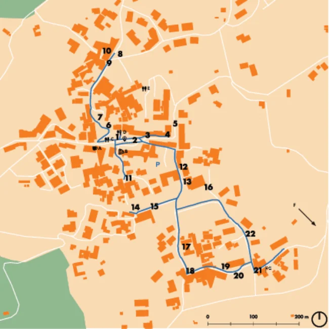 san cipriano picentino mappa ecomuseo dei picentini